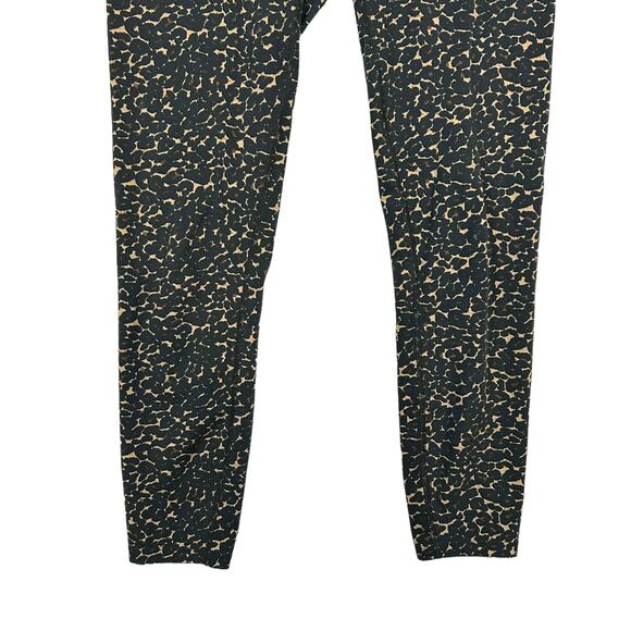 Varley Size M Lets Move High Rise 25" Legging Cluster Leopard Stretch Athleisure - Picture 3 of 9